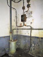 Ligne Maginot - HOCHWALD C3 - (Casemate d'infanterie - double) - Local du groupe électrogène, système de filtration des gaz d'échappement permettant de réduire les émissions de fumées à l'extérieur