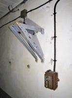 Ligne Maginot - HOCHWALD C3 - (Casemate d'infanterie - double) - Local du groupe électrogène, emplacement d'un ventilateur
