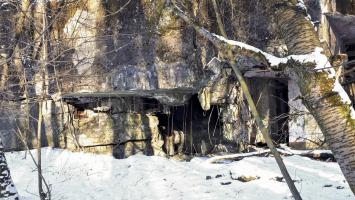 Ligne Maginot - HOCHWALD C1 - (Casemate d'infanterie) - Façade de la chambre de tir