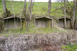 Ligne Maginot - LATIREMONT - A3 - (Ouvrage d'artillerie) - Entrée munitions
Niches de stockage à proximité de l'EM