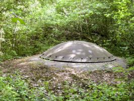 Ligne Maginot - LATIREMONT - A3 - (Ouvrage d'artillerie) - Bloc 3
La tourelle mitrailleuse