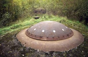 Ligne Maginot - LATIREMONT - A3 - (Ouvrage d'artillerie) - Bloc 3
La tourelle mitrailleuse
