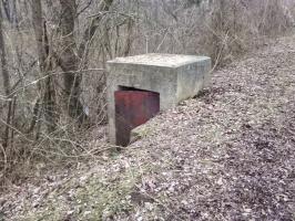 Ligne Maginot - Roppenheim 1 (avant poste) - 'Blockhaus' de construction d'après guerre