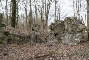 Ligne Maginot - KELLERSCHOELZEL 3 - (Blockhaus de type indéterminé) - Les morceaux éparpillés