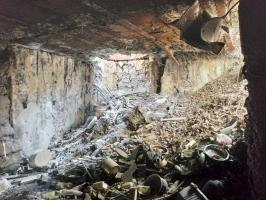 Ligne Maginot - 7bis/2 - HAUGRUND - (Abri) - L'intérieur, en piteux état