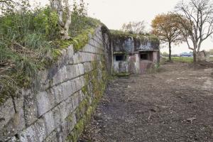 Ligne Maginot - 15/3 - MUEHLRHEIN (Casemate d'infanterie - double) - La façade Nord