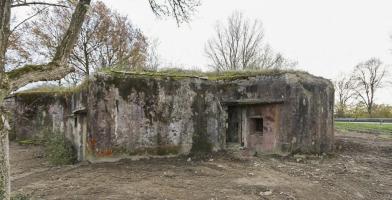 Ligne Maginot - 15/3 - MUEHLRHEIN (Casemate d'infanterie - double) - La façade arrière