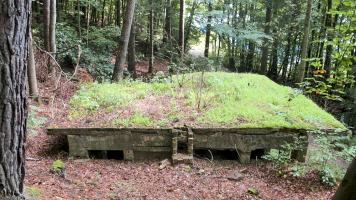 Ligne Maginot - KINDELBERG (Abri) - Un bâtiment a usage de cuisine a coté du coffre Est de l'abri CORF