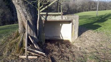 Ligne Maginot - SCHMELZBACH EST - (Casemate d'infanterie - double) - Niche à mines à proximité de la casemate