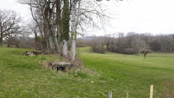 Ligne Maginot - GRILLY OUEST (4° BIE/II/9° RAD) - (Position d'artillerie préparée) - 