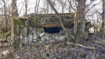 Ligne Maginot - SCHMELZBACH 7 - (Blockhaus pour arme infanterie) - Créneau