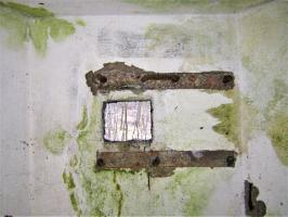 Ligne Maginot - PFAFFENBRONN 5 - (Blockhaus pour arme infanterie) - Le créneau latéral de défense rapprochée