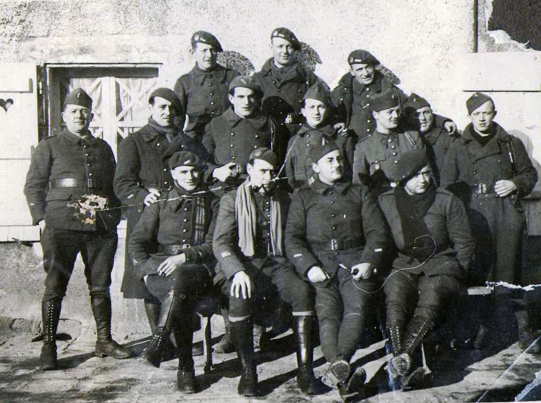 Ligne Maginot - 149° RIF - Sous officiers du 149° RIF
Sur la photo, les Slt Berrier Réné et Louis Sanglier