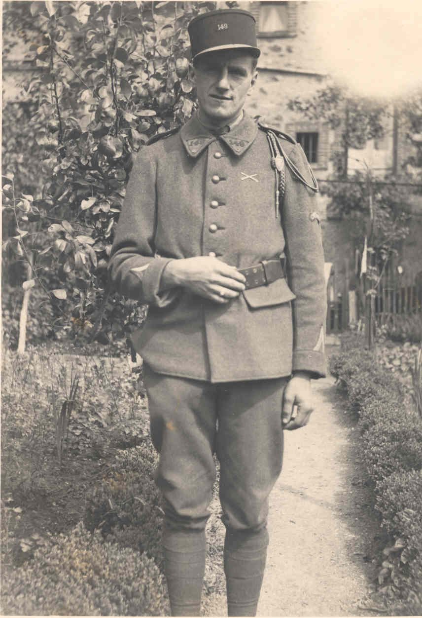 Ligne Maginot - 149° RIF - Sergent Berrier René - Le sergent Berrier René du 149° RIF