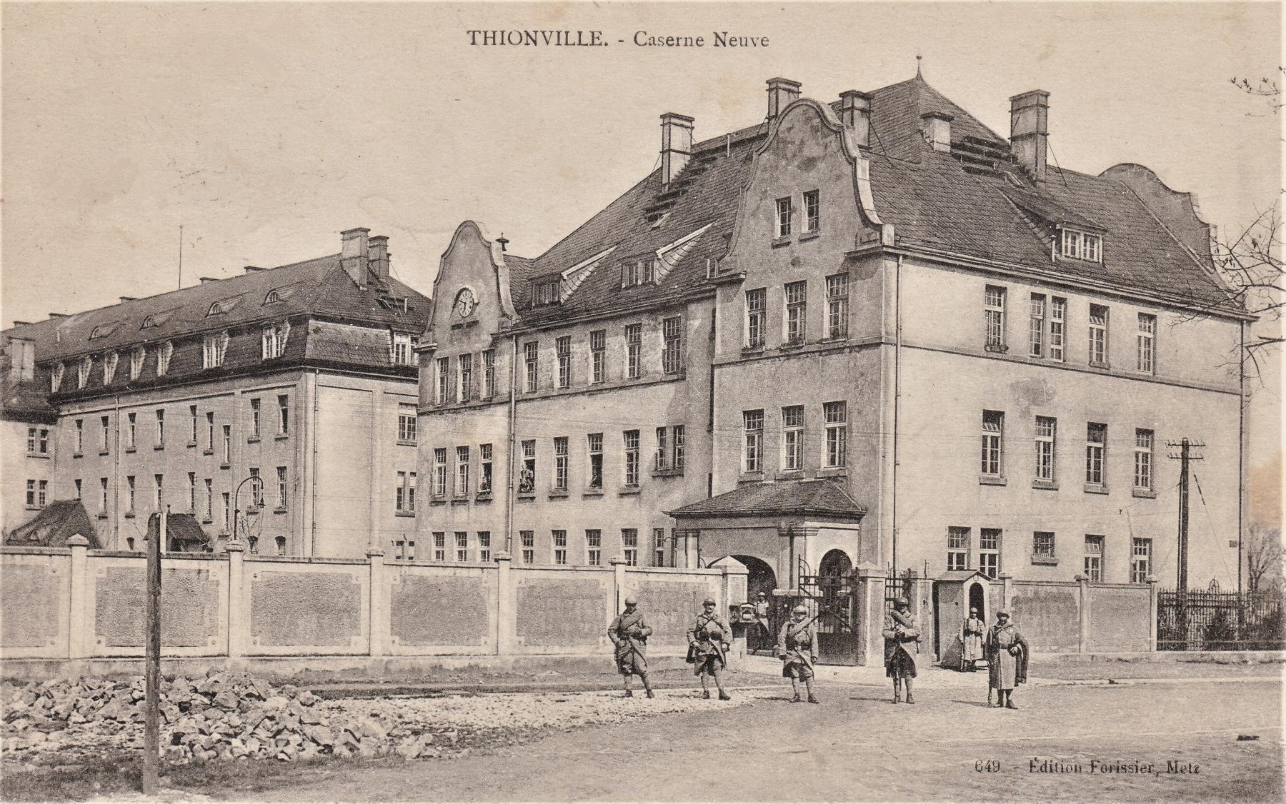 Ligne Maginot - QUARTIER JEANNE D'ARC - (Camp de sureté) - THIONVILLE Caserne Jeanne d'Arc.