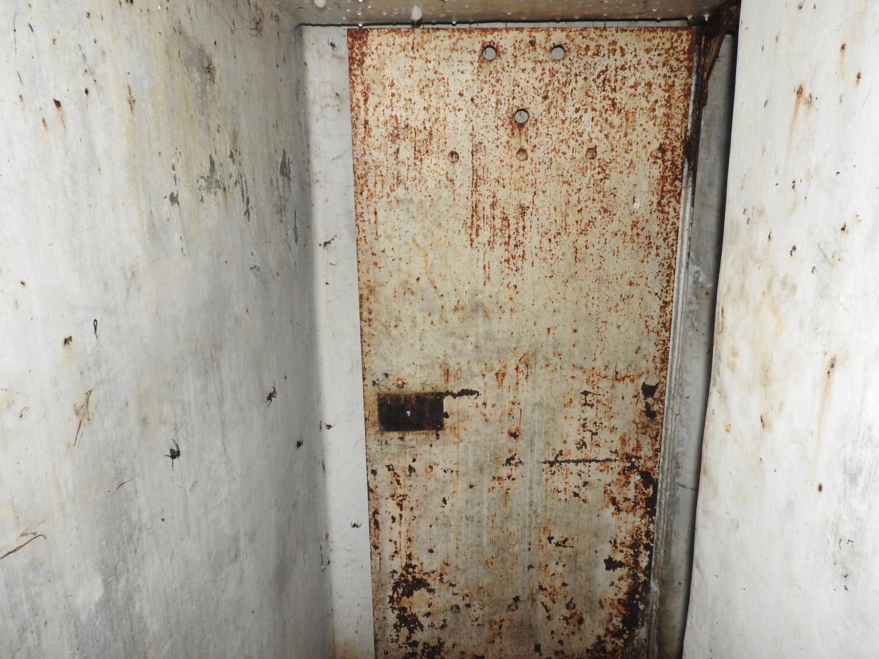 Ligne Maginot - D4 - (Chambre de coupure - Avec central) - La porte intérieure - STENGER Mathieu