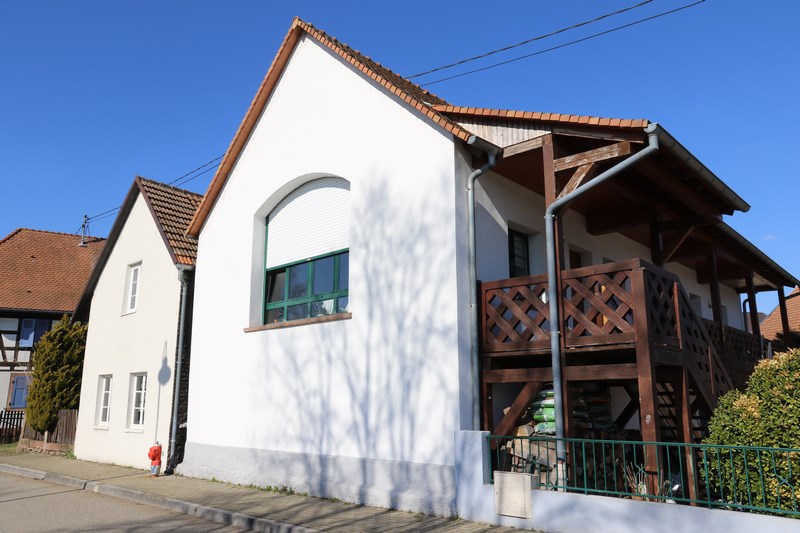 Ligne Maginot - 2 - RUE D'OR - (Blockhaus pour arme infanterie) - Le bloc occupe le rez-de-chaussée et le sous sol  - Alain Perouffe