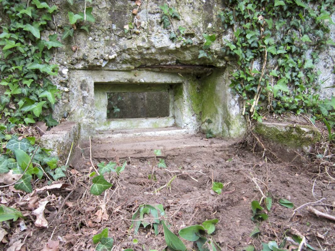 Ligne Maginot - MITTELWEG 1 - (Blockhaus pour arme infanterie) - Détail du créneau