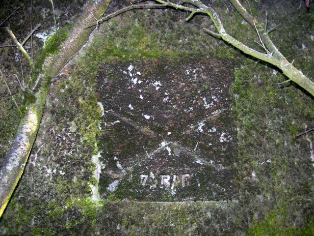Ligne Maginot - GUCKENBERG 9 - (Observatoire d'artillerie) - Cartouche
7° Régiment d'Artillerie Divisionnaire