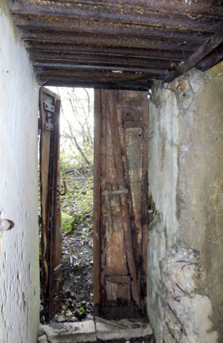Ligne Maginot - GUCKENBERG 9 - (Observatoire d'artillerie) - Couloir d'entrée