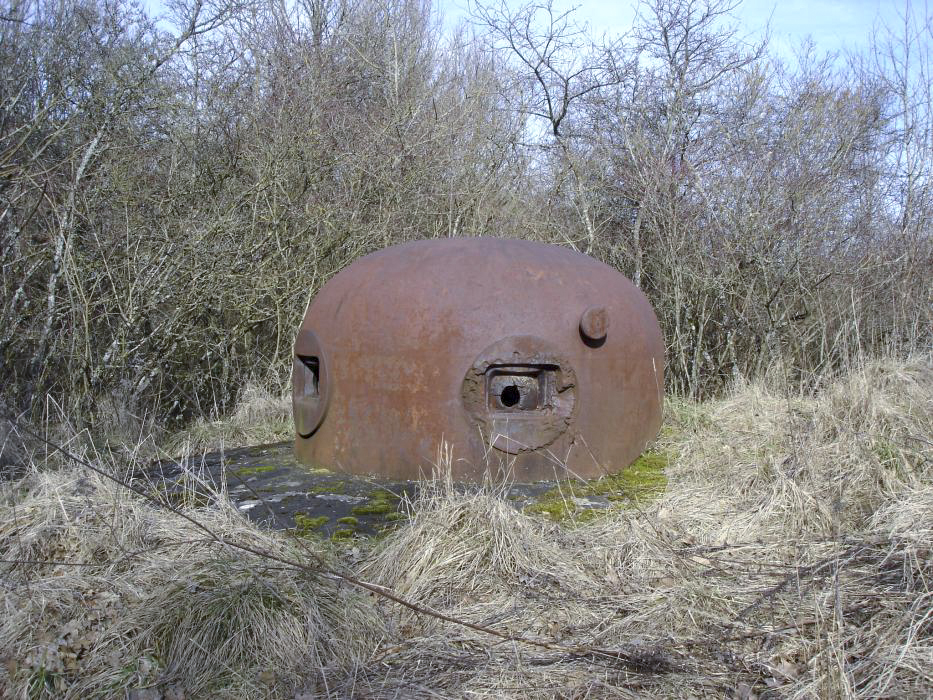 Ligne Maginot - Casemate d'infanterie du Grand Bois - Cloche GFM type B