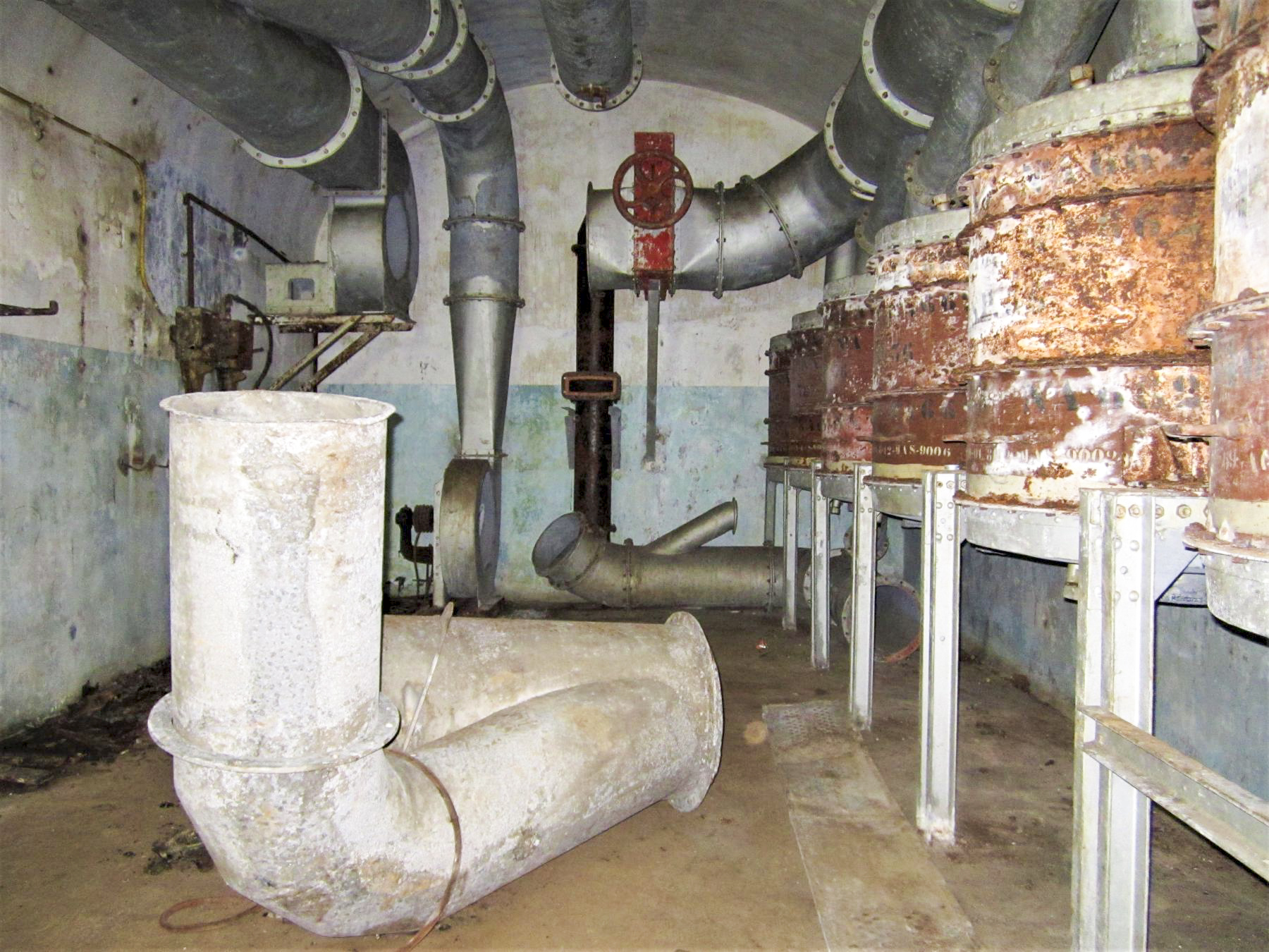 Ligne Maginot - PETIT REDERCHING - (Abri) - Salle des filtres