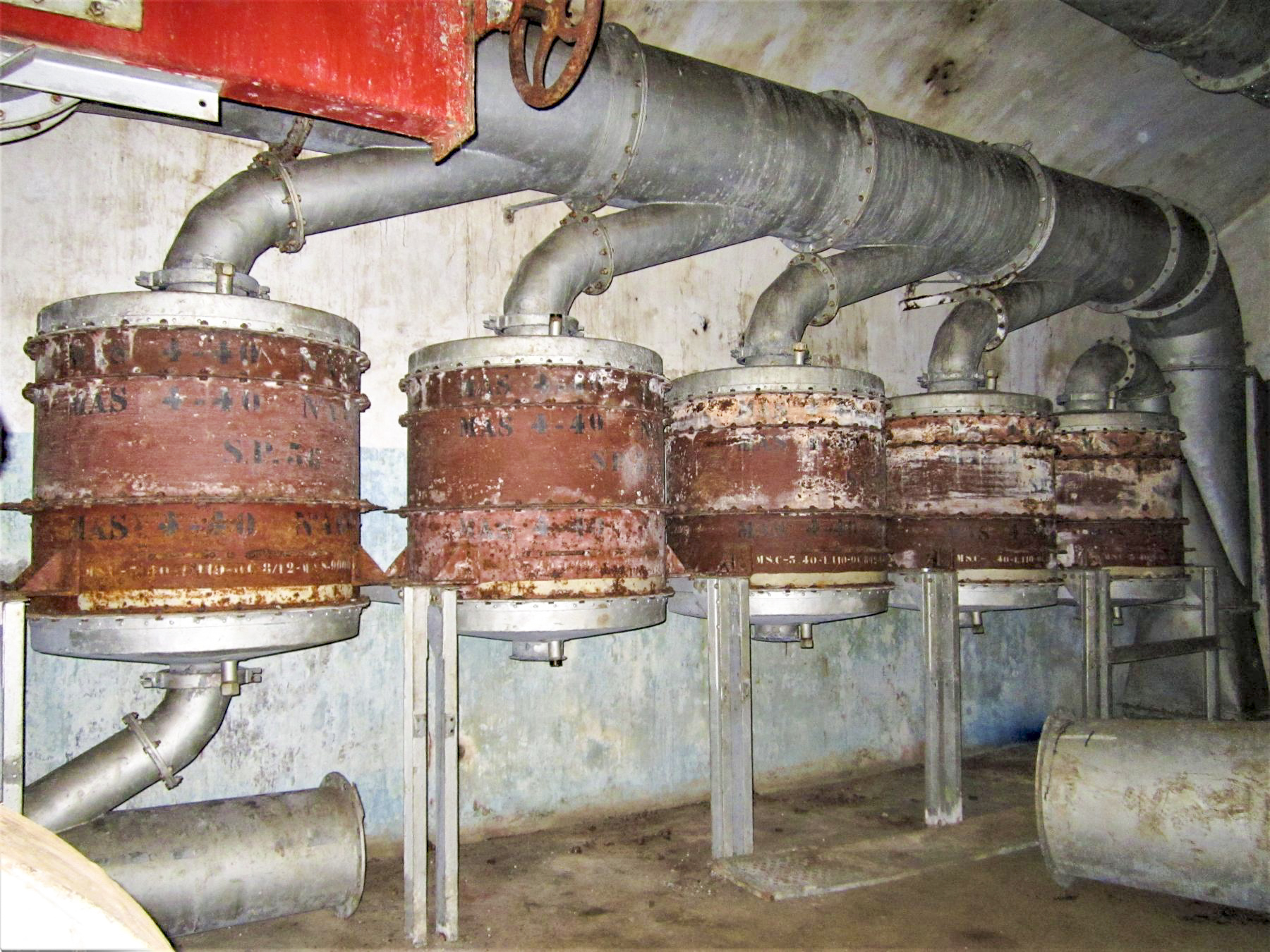 Ligne Maginot - PETIT REDERCHING - (Abri) - Salle des filtres