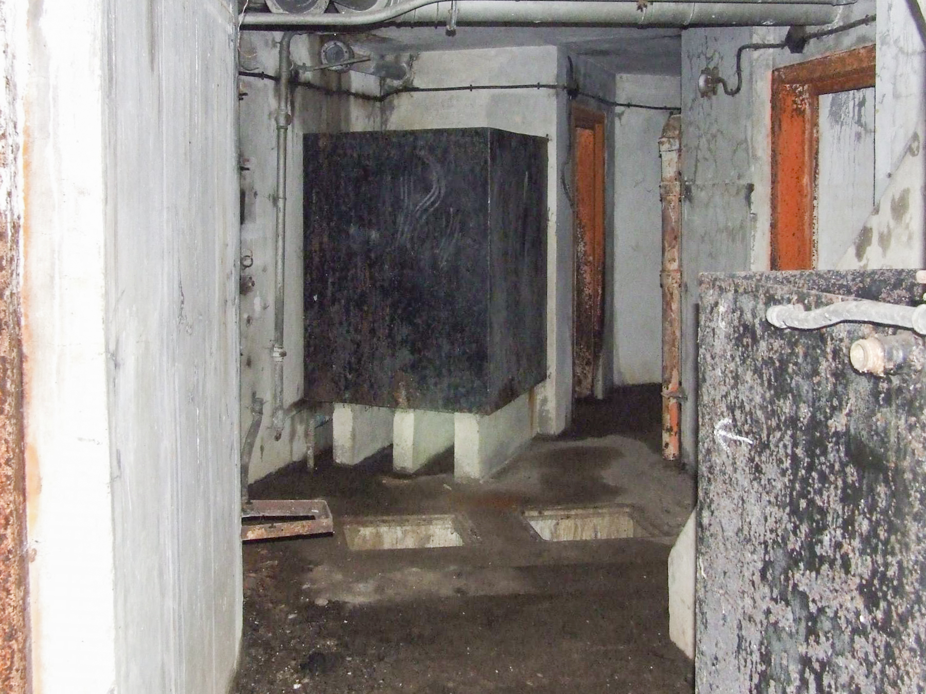 Ligne Maginot - ACHEN NORD EST - (Casemate d'infanterie - double) - L'étage inférieur de la casemate