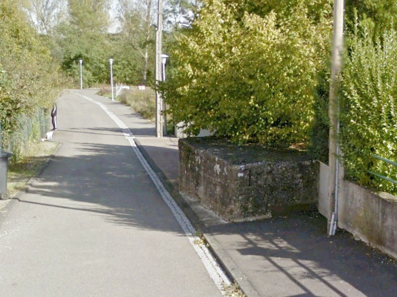 Ligne Maginot - SELTZ 4 (SAINTE-ADéLAïDE) - (Blockhaus pour arme infanterie) - Rue Saint-Adelaïde - Google Streetview