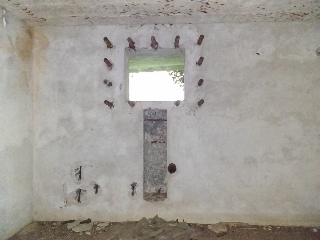 Ligne Maginot - SELTZBACH 2 - (Blockhaus pour canon) - Chambre de tir mitrailleuse
