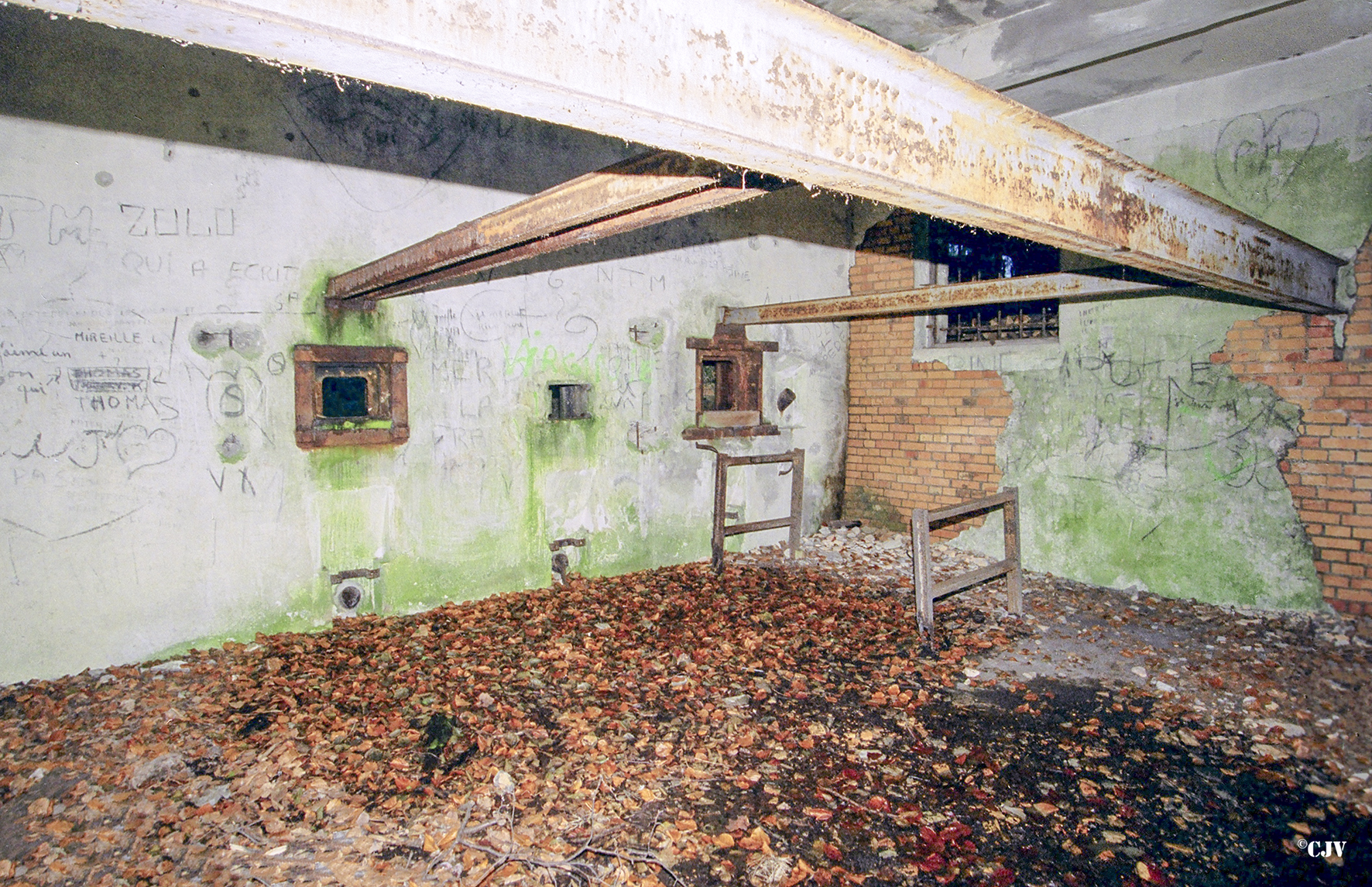 Ligne Maginot - SOUFFLENHEIM (Stand de tir) - Chambre de tir de la casemate d'exercice
