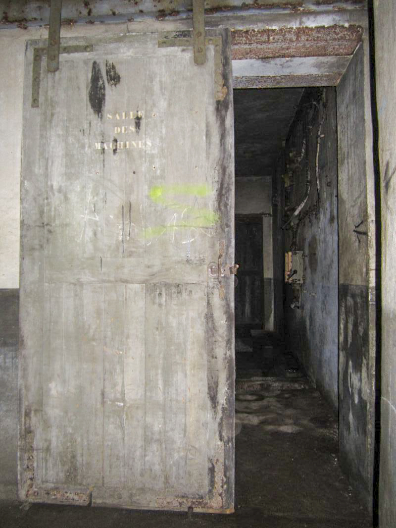 Ligne Maginot - SOUFFLENHEIM (II / 23° RIF) - (Abri) - Entrée salle des machines