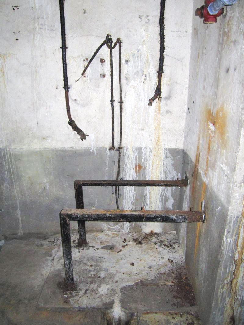 Ligne Maginot - SOUFFLENHEIM (II / 23° RIF) - (Abri) - Emplacement de la pompe du puits