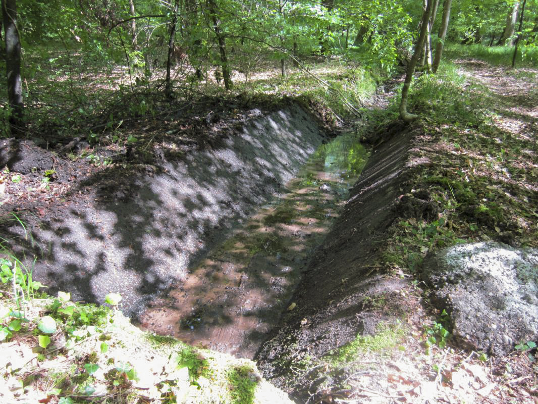 Ligne Maginot - SOUFFLENHEIM (II / 23° RIF) - (Abri) - Cunette d'évacuation