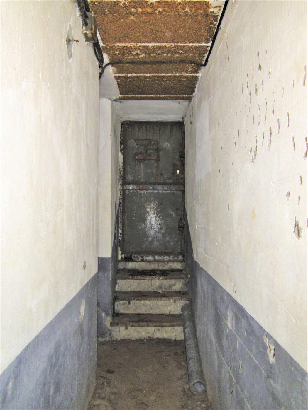 Ligne Maginot - HOCHWALD C3 - (Casemate d'infanterie - double) - Couloir de l'entrée