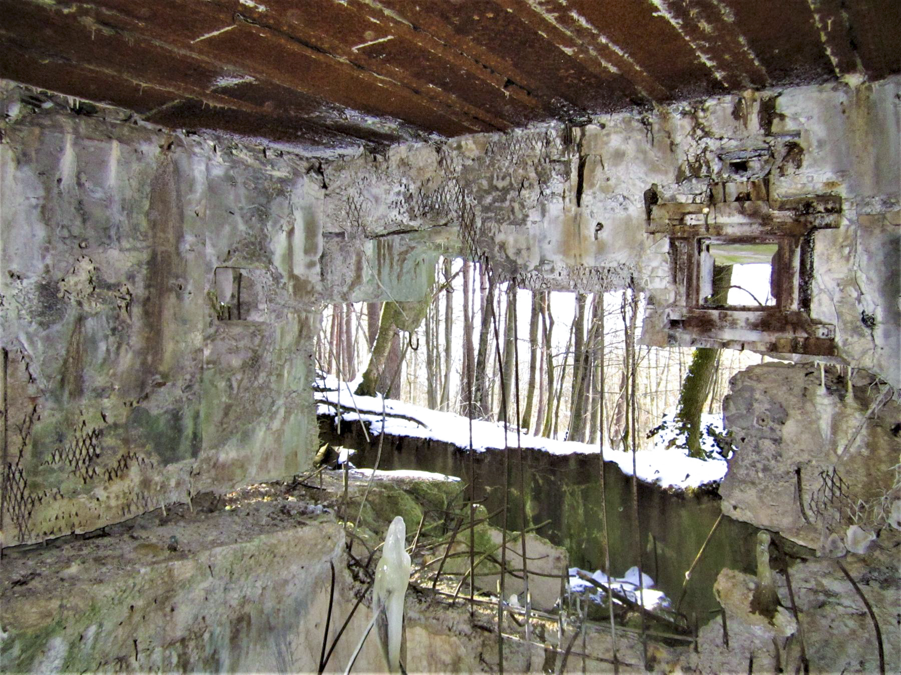 Ligne Maginot - HOCHWALD C1 - (Casemate d'infanterie) - Chambre de tir