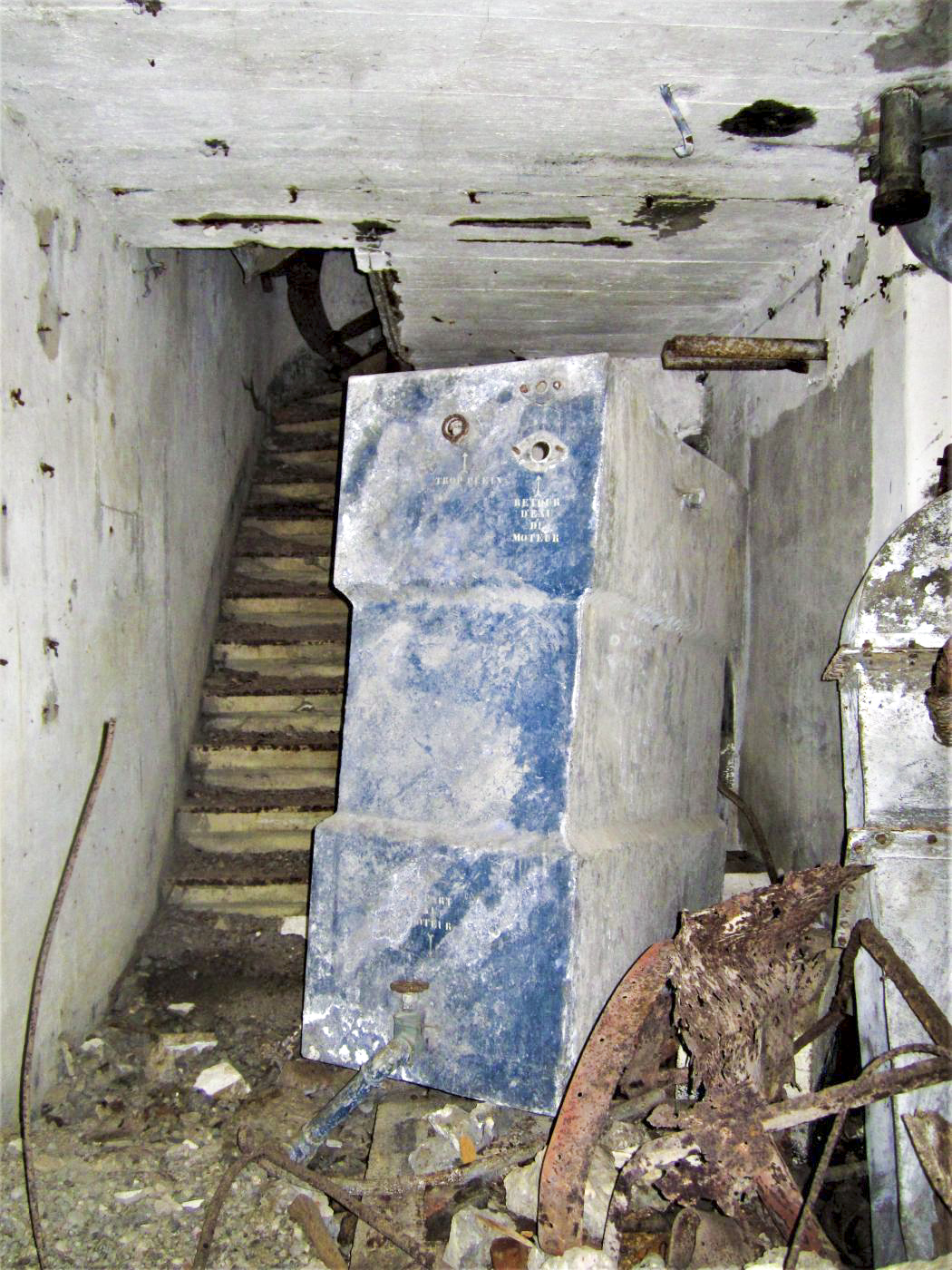 Ligne Maginot - DRACHENBRONN SUD EST - (Casemate d'infanterie) - L'étage inférieur - Gregory Fuchs