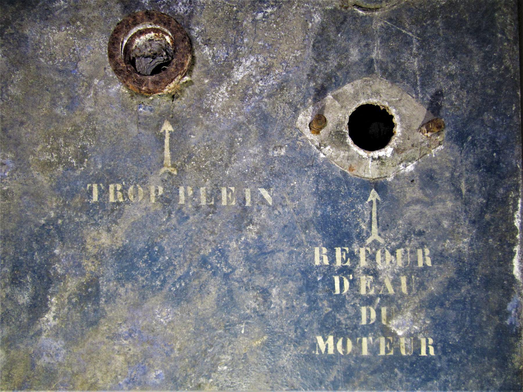 Ligne Maginot - DRACHENBRONN SUD EST - (Casemate d'infanterie) - Réservoir d'eau de refroidissement pour le groupe électrogène - Gregory Fuchs