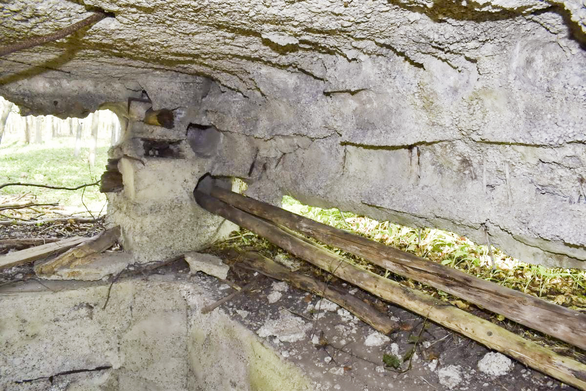 Ligne Maginot - Blockhaus de Ramelshausen 6 - Vue intérieure