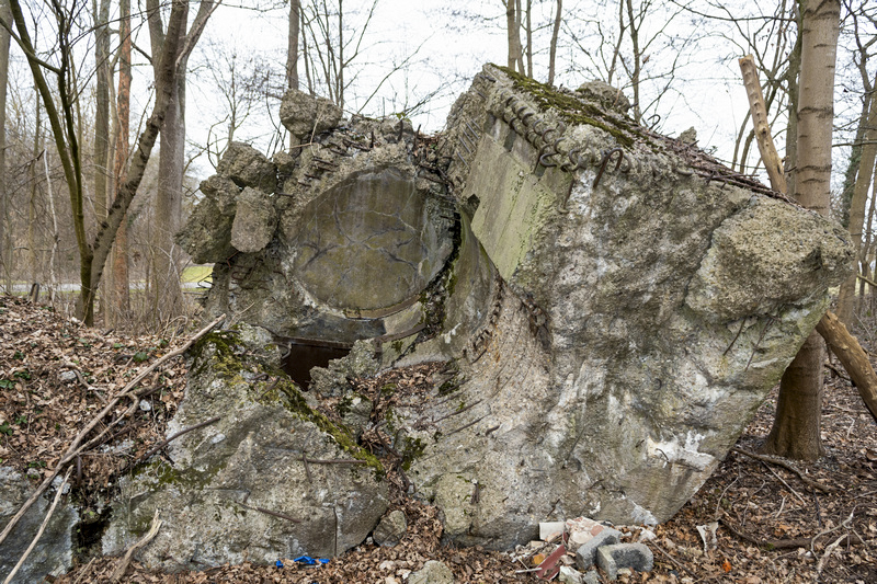 Ligne Maginot - KELLERSCHOELZEL 3 - (Blockhaus de type indéterminé) - Ce qu'il reste de la partie active - Hubert DURLEWANGER