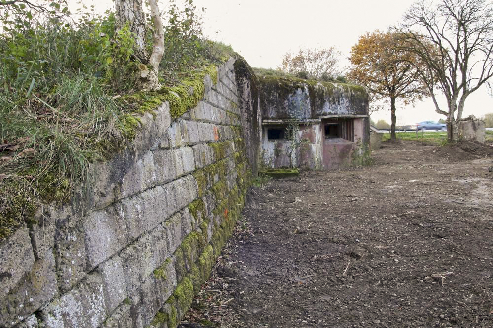 Ligne Maginot - 15/3 - MUEHLRHEIN (Casemate d'infanterie - double) - La façade Nord