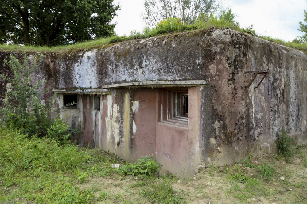 Ligne Maginot - 15/3 - MUEHLRHEIN (Casemate d'infanterie - double) - La casemate libérée de sa végétation