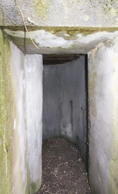 Ligne Maginot - BANGWOG NORD - (Blockhaus pour arme infanterie) - L'entrée