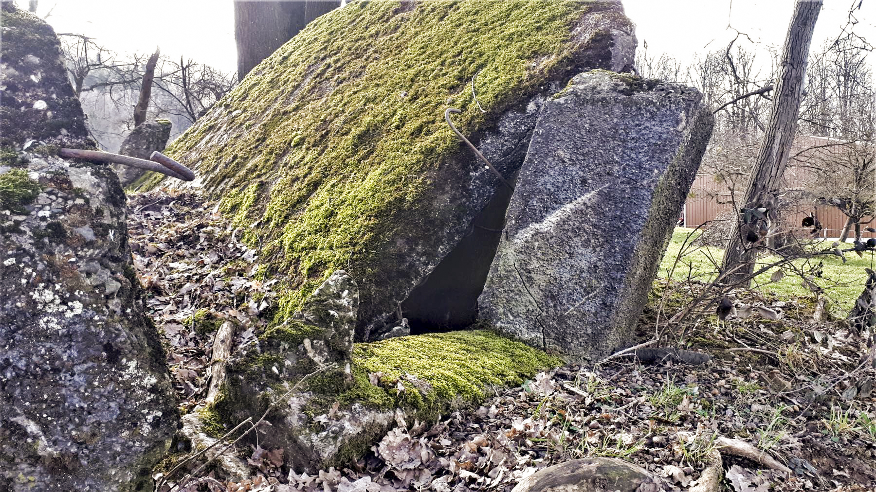 Ligne Maginot - PFAFFENBRONN 1 - (Blockhaus pour canon) - Créneau