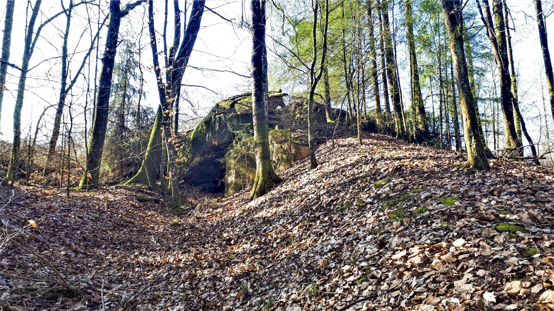 Ligne Maginot - SCHMELZBACH EST - (Casemate d'infanterie - double) - Chambre de tir Est