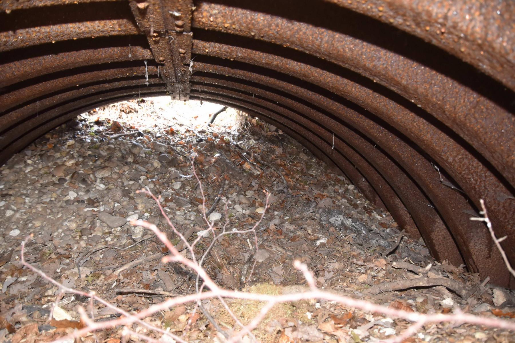 Ligne Maginot - GUSTAVE 2 - (Position d'artillerie préparée) - Intérieur d'un abri - Daniel Froehly