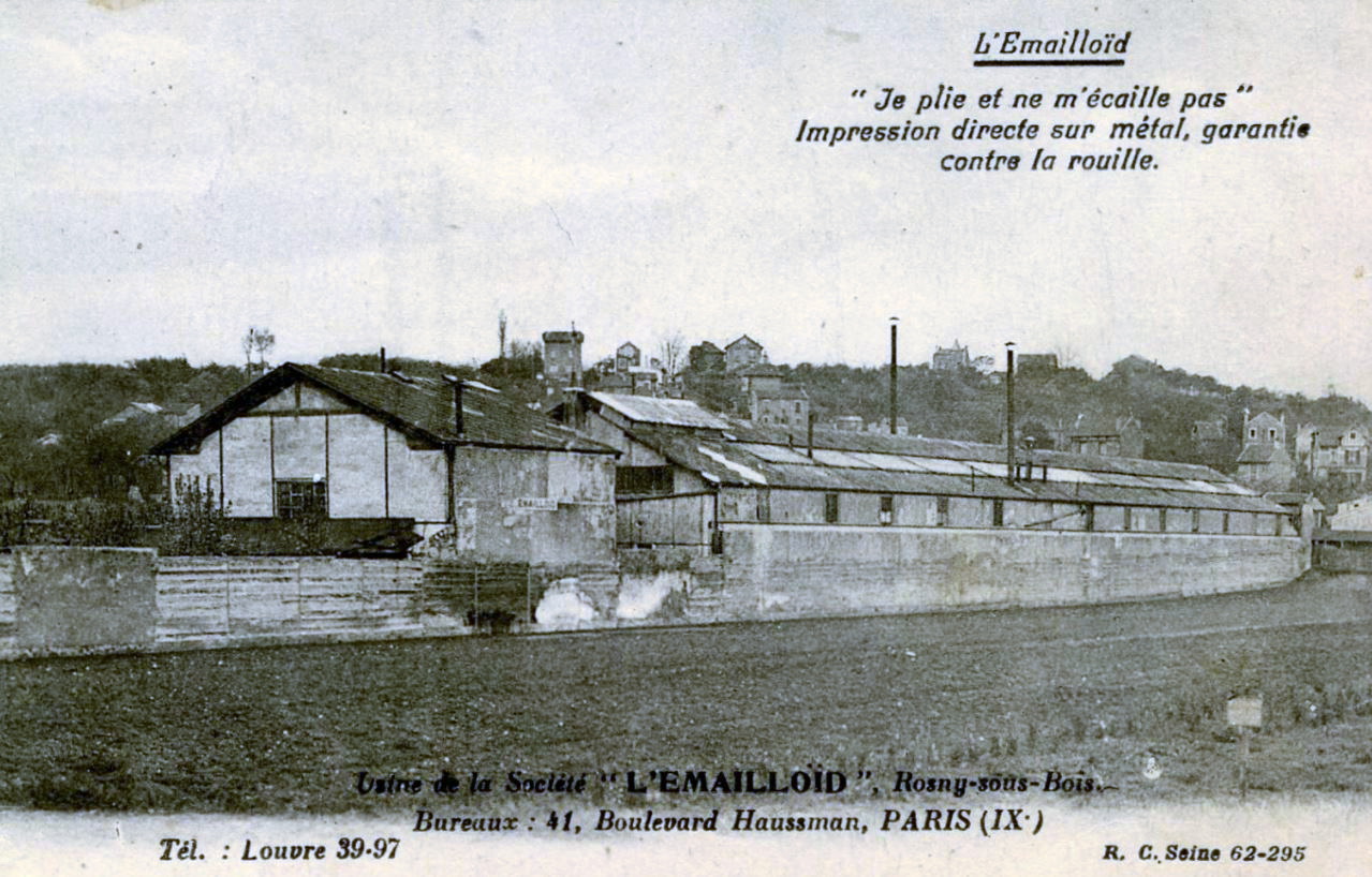 Usine l'Emailloïd - Rosny