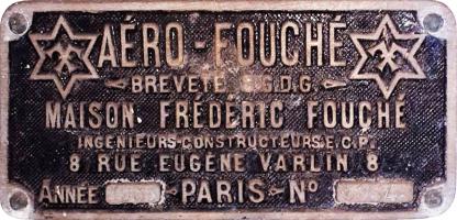 Ligne Maginot - Maison Fréderic Fouché - Plaque constructeur sur un aéro-refroidsseur militaire