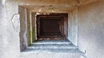 Ligne Maginot - GUNSTHAL FERME OUEST - (Blockhaus pour arme infanterie) - Détail du créneau