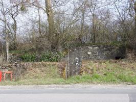 Ligne Maginot - TETING SUD (3°CIE 146°RIF) - (PC de Sous-Quartier) - La façade vue depuis la route